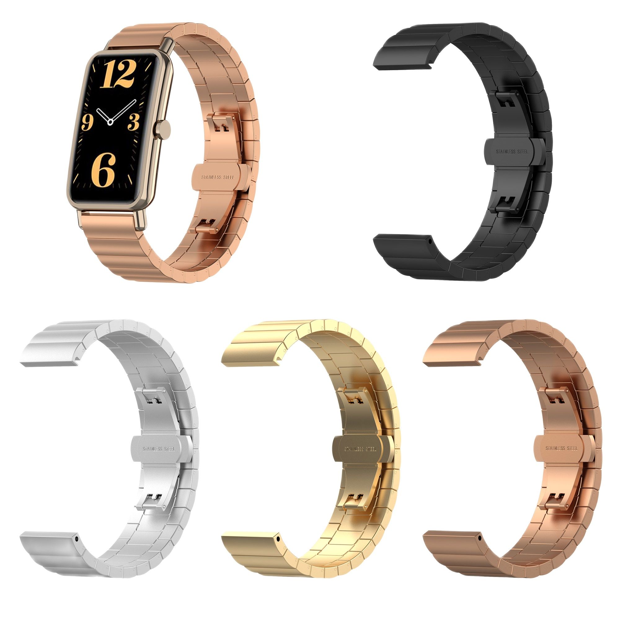 16mm Stainless Steel wristband - огляд і ціна Timex Watches Smartwatch