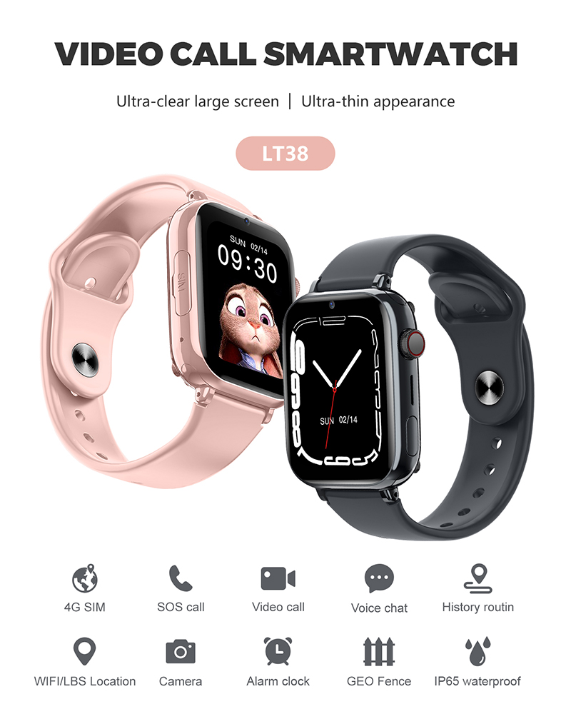 New 4G Kids Watches Call Kids  - огляд і ціна Smartwatch Watches For Kids With Gps