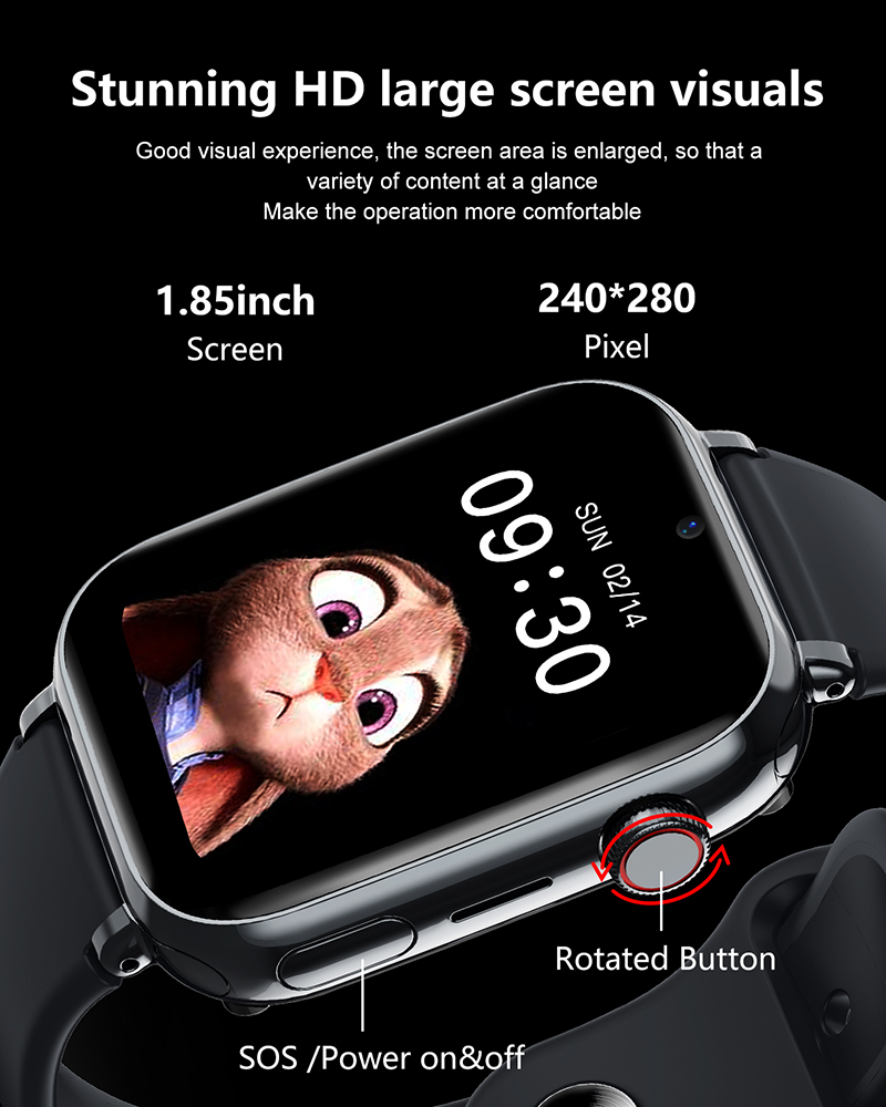 New 4G Kids Watches Call Kids  - огляд і ціна Smartwatch Watches For Kids With Gps