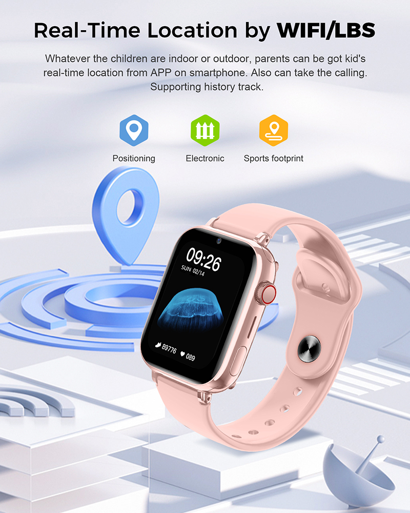 New 4G Kids Watches Call Kids  - огляд і ціна Smartwatch Watches For Kids With Gps