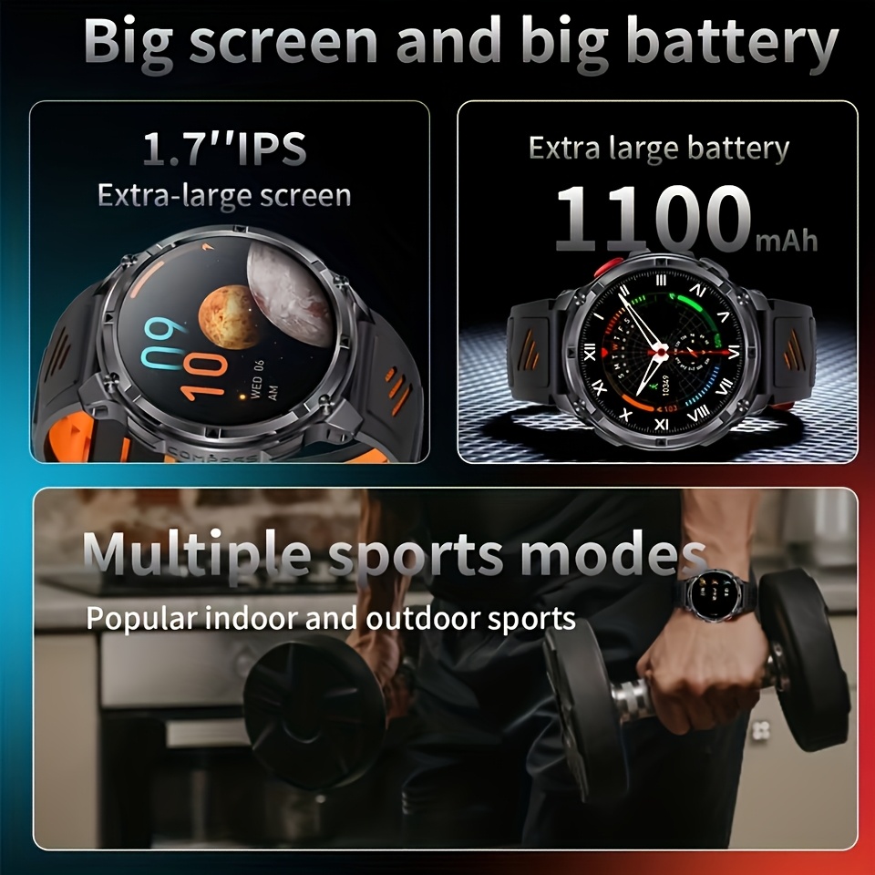 New T-REX3 Ultra 1100mAh Batte - огляд і ціна Altimeter Compass Watch