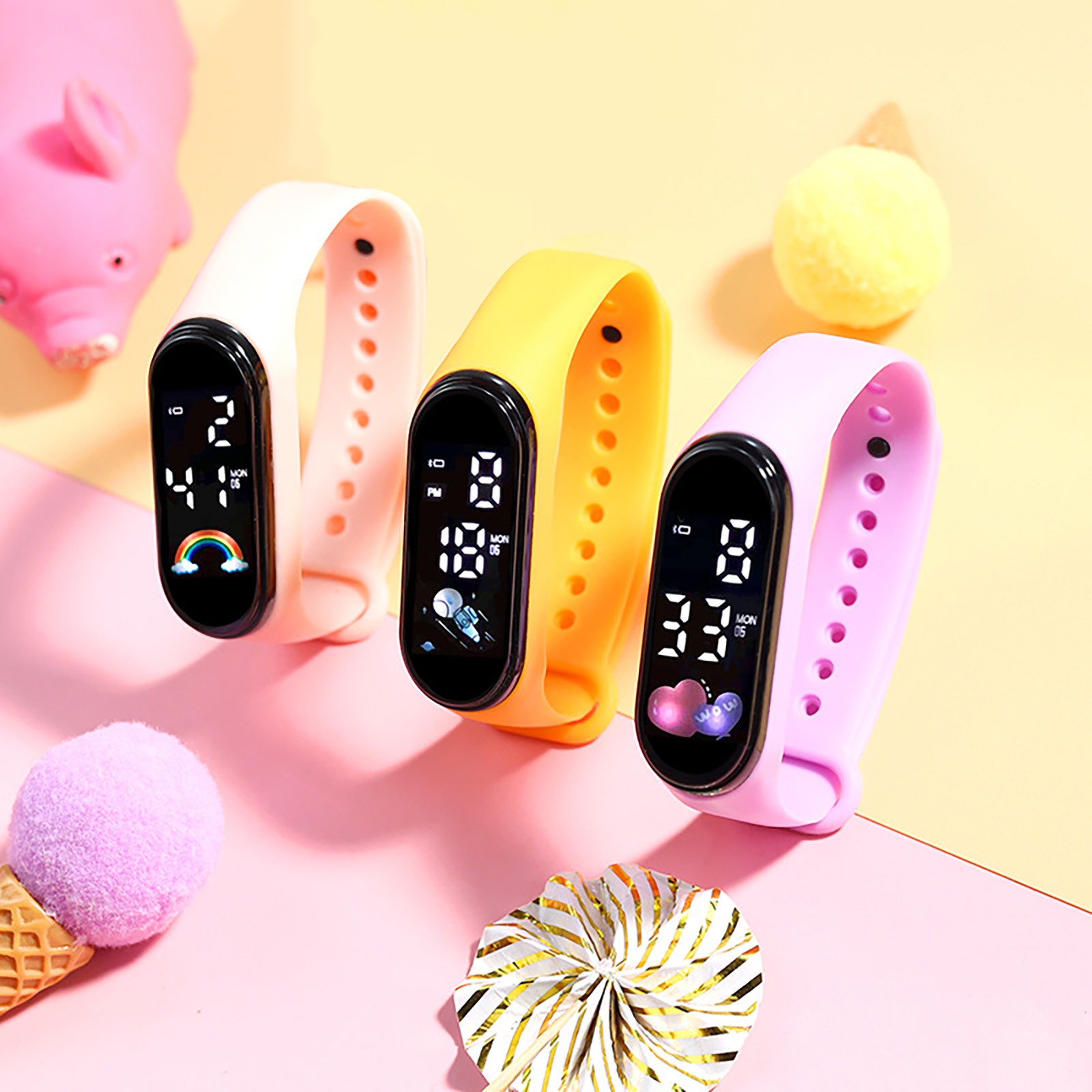 Kawaii Smart Watch For Kids Fa - огляд і ціна Smartwatch Digital Watches For Kid Girl