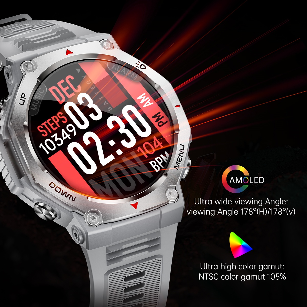 2025 New For Xiaomi Military G - огляд і ціна Watch Vs Smartwatch