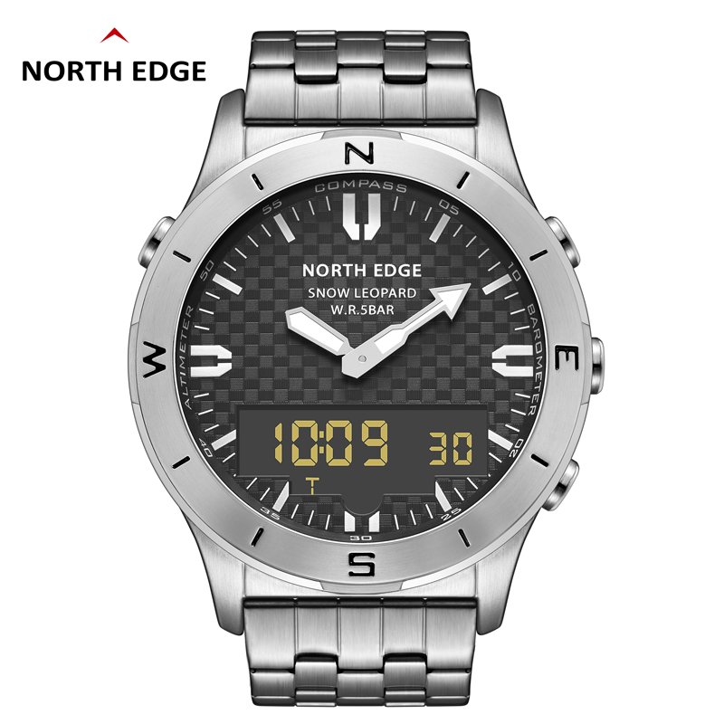 NORTH EDGE Men's Sports Digita - огляд і ціна Altimeter Compass Watch